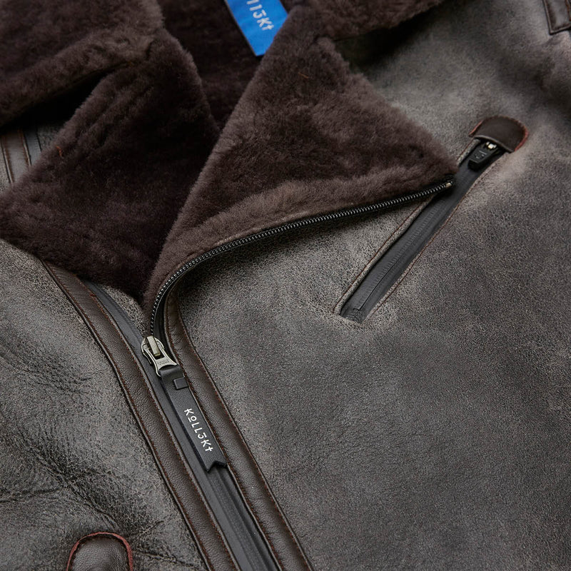 Leather Lammy-Sheepskin Biker Jacket